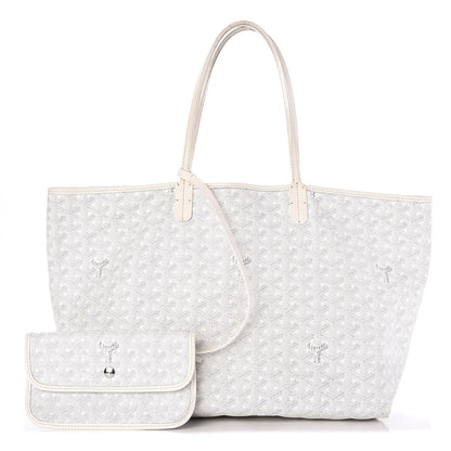 Goyard Goyardine Saint Louis PM White 1 of 14