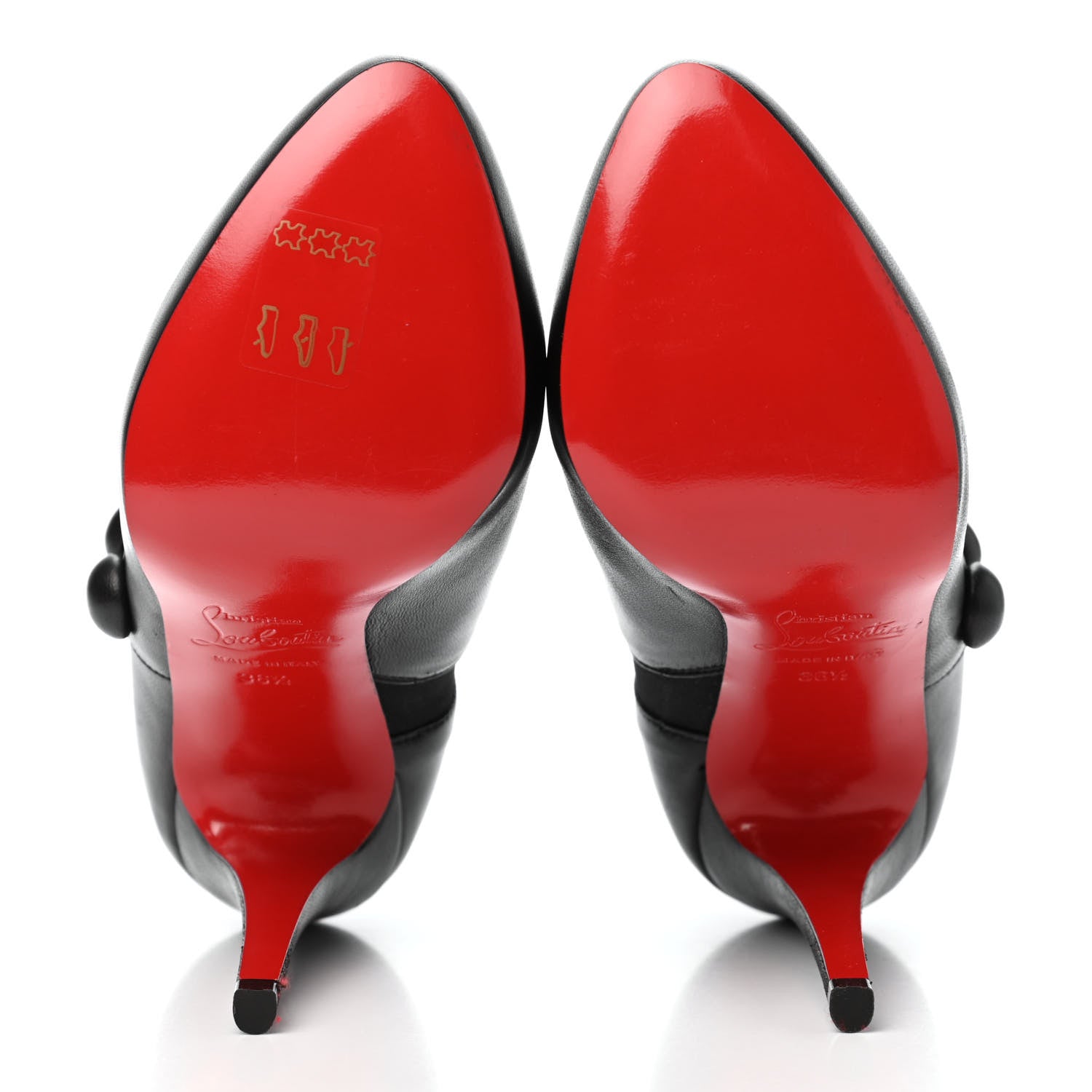 Christian Louboutin Nappa C est Moi 120 Booties 36.5 Black 5 of 9