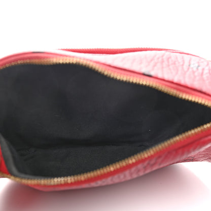 MCM Visetos Small Stark Belt Bag Ruby Red 8 of 11