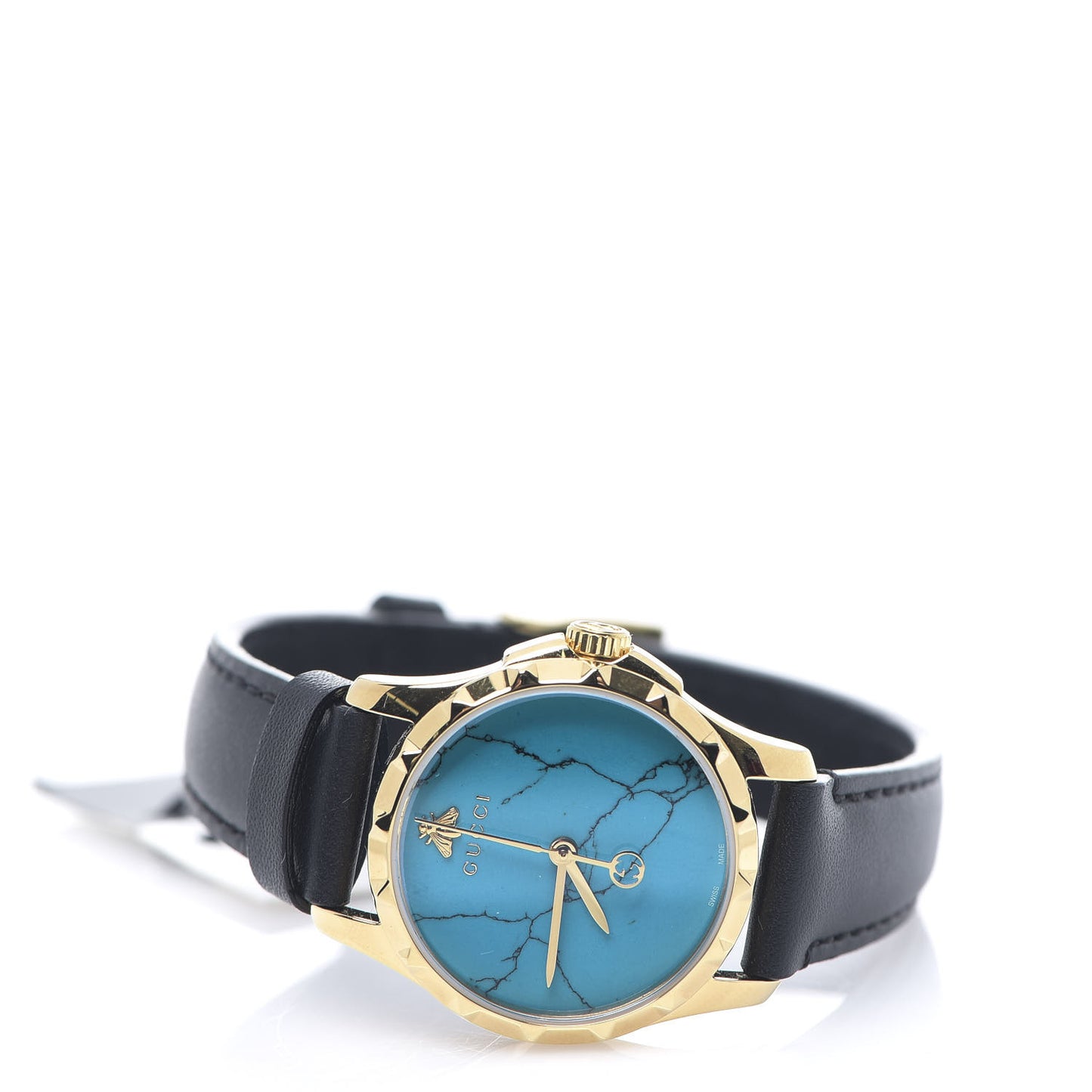 Stainless Steel Calfskin 27mm G-Timeless Quartz Watch Turquoise