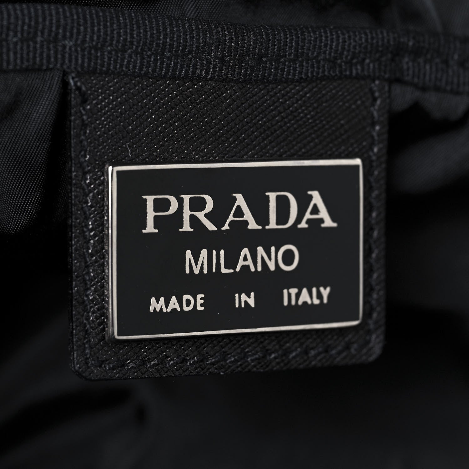Prada Tessuto Nylon Saffiano Viaggio Carry On Travel Bag Black 10 of 13