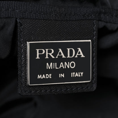 Prada Tessuto Nylon Saffiano Viaggio Carry On Travel Bag Black 10 of 13