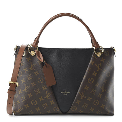 Louis Vuitton Monogram V Tote MM Black 1 of 10