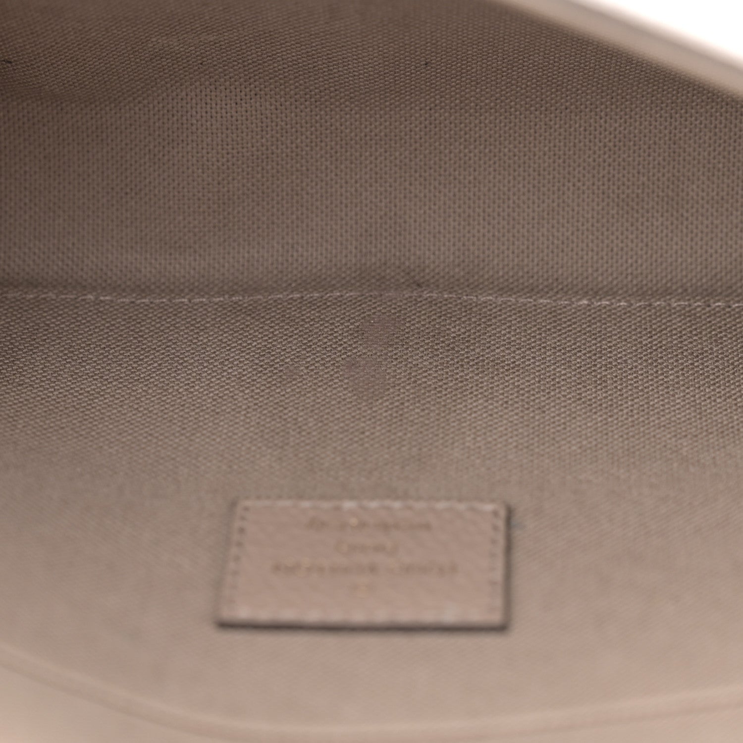 Louis Vuitton Empreinte Monogram Giant Felicie Pochette Tourterelle Creme 11 of 11