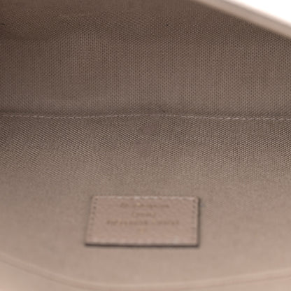 Louis Vuitton Empreinte Monogram Giant Felicie Pochette Tourterelle Creme 11 of 11