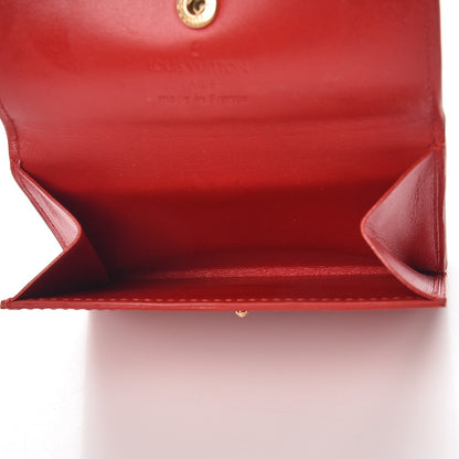 Louis Vuitton Vernis Ludlow Wallet Rouge 5 of 14