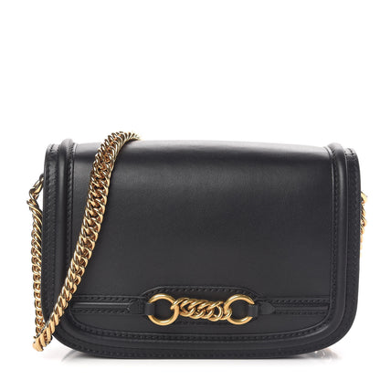 Burberry Smooth Calfskin Link Shoulder Bag Black 1 of 10