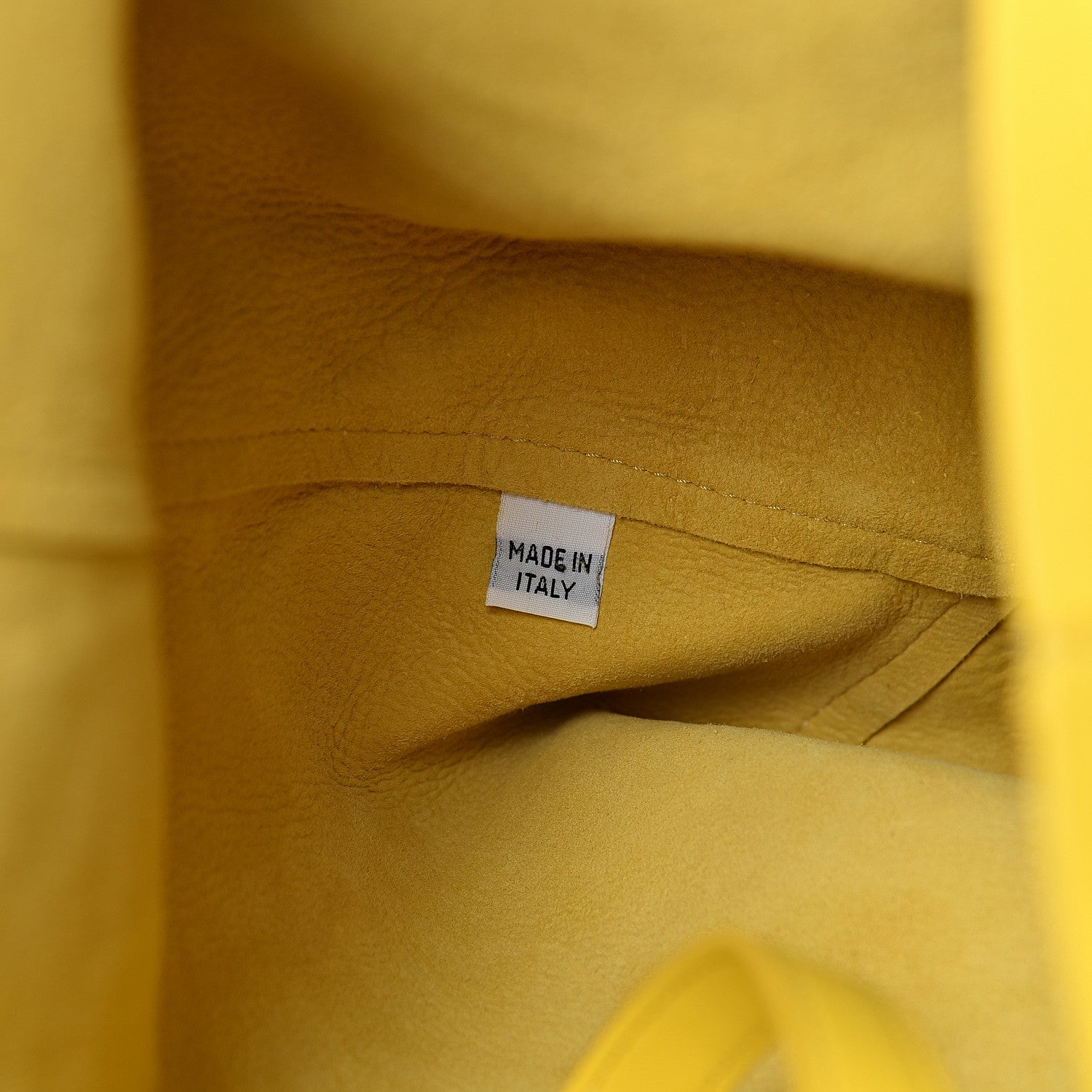 Mansur Gavriel Lambskin Oversized Tote Yellow 7 of 12