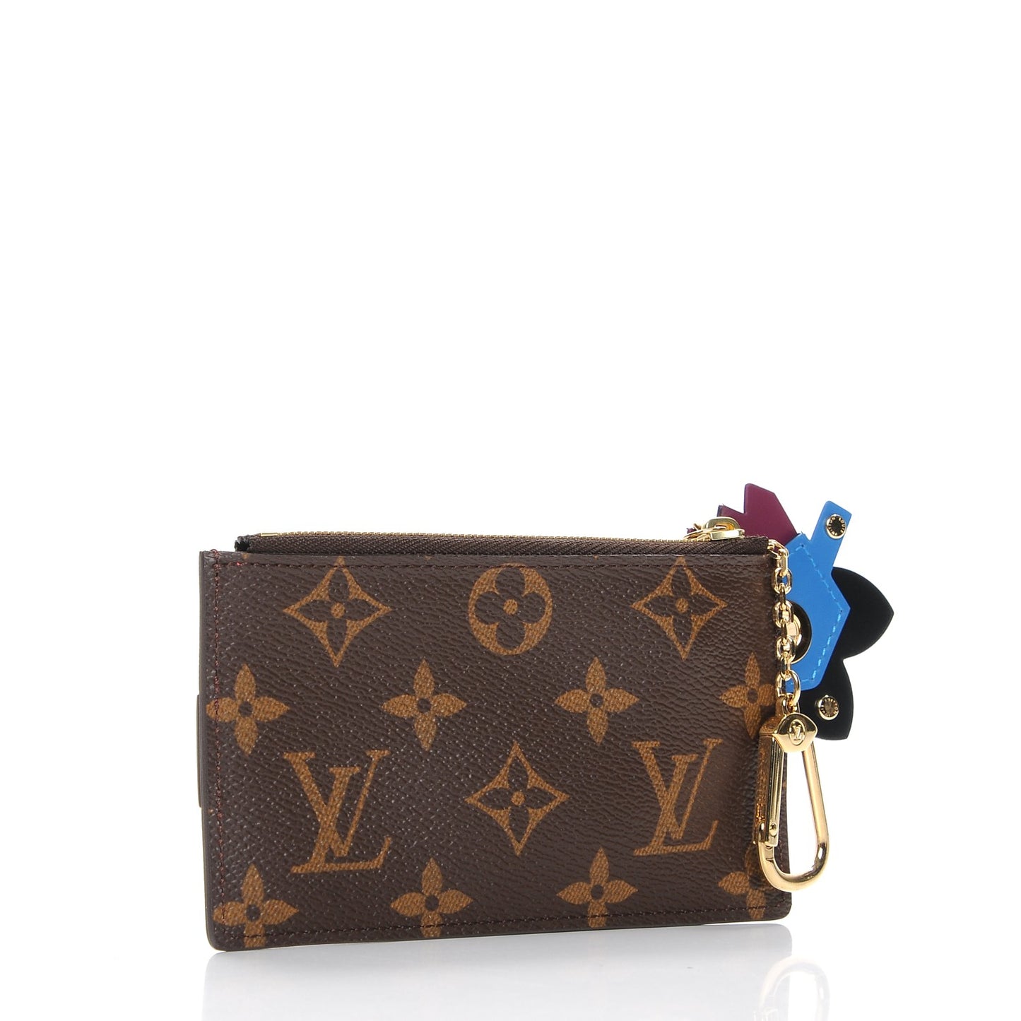 Monogram Totem Key Pouch Flamingo