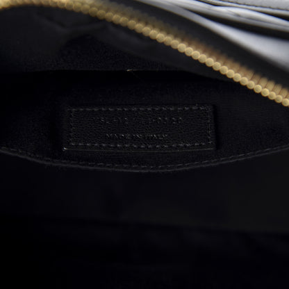 Saint Laurent Calfskin Matelasse Monogram Lou Camera Bag Black 9 of 10