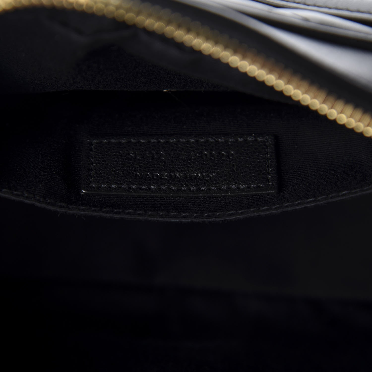 Saint Laurent Calfskin Matelasse Monogram Lou Camera Bag Black 9 of 10