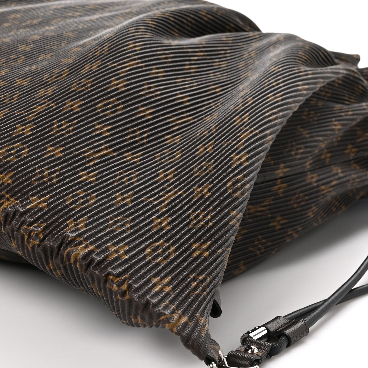 Monogram Canvas Pleated Explorer GM