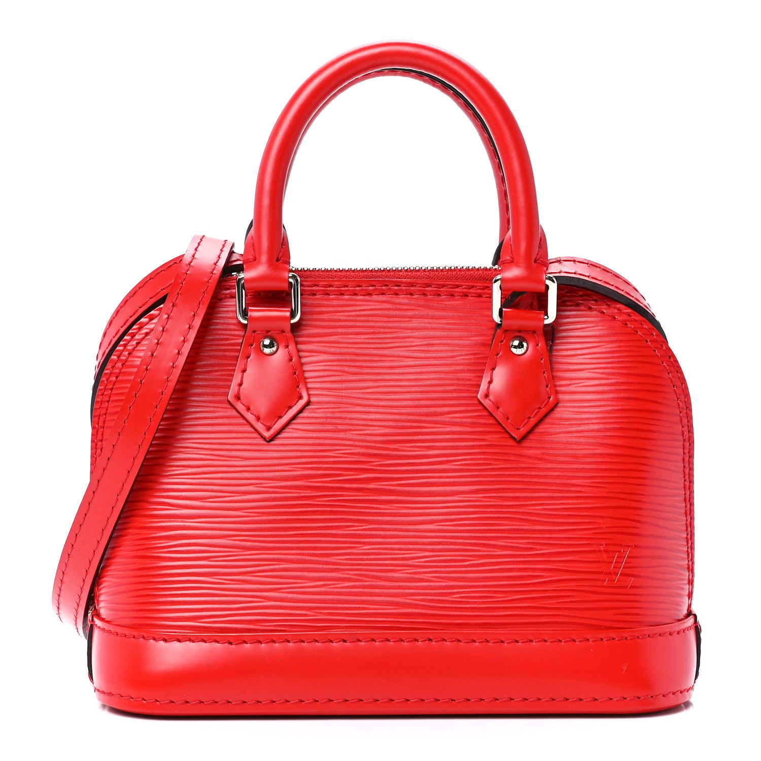 Louis Vuitton Epi Alma Nano Carmine 1 of 12