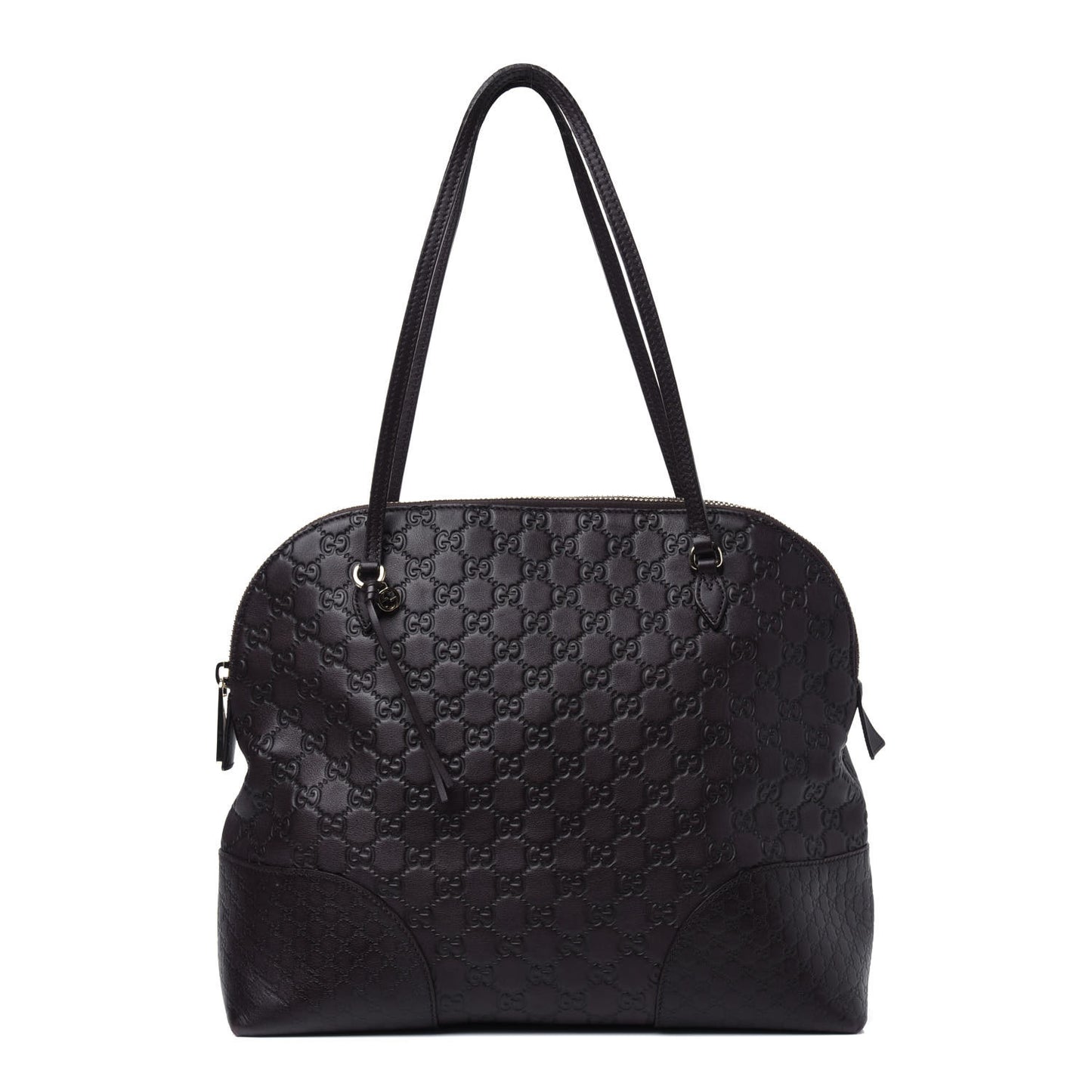 Guccissima Medium Bree Shoulder Bag Chocolate