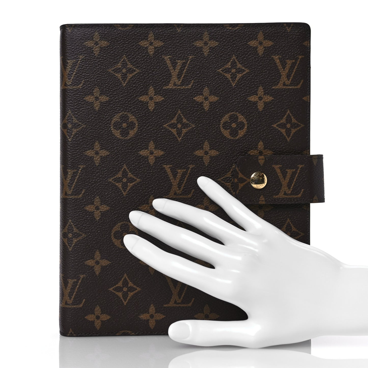 Monogram Large Ring Agenda Cover