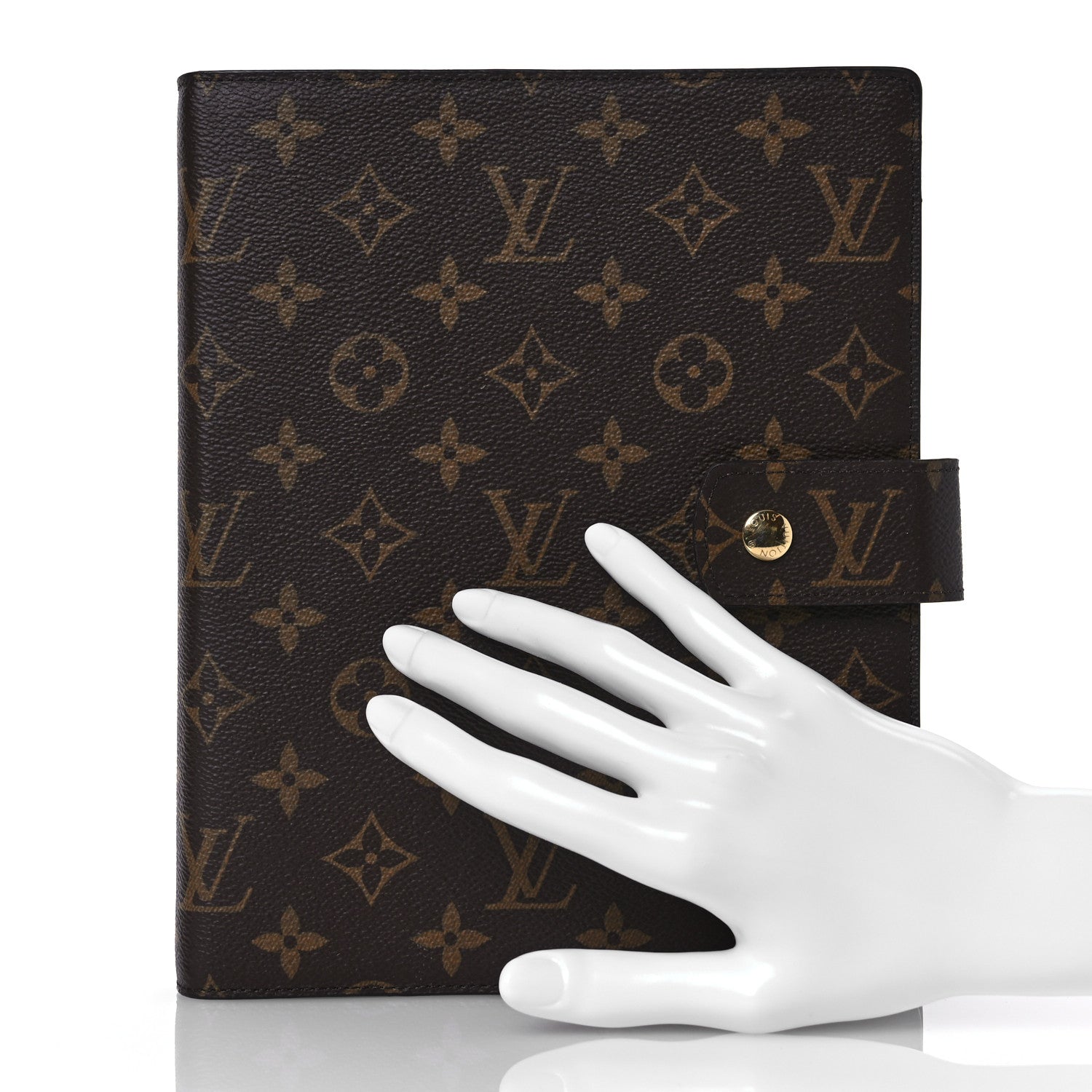 Louis Vuitton Monogram Large Ring Agenda Cover 2 of 10