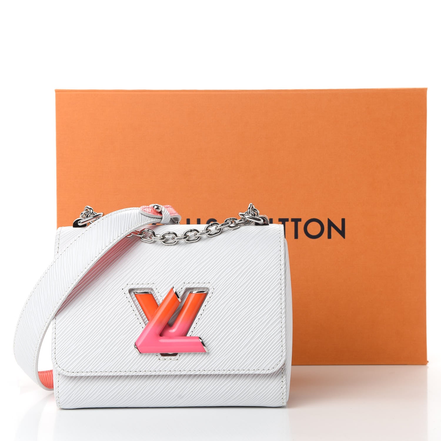 Louis Vuitton Epi Twist Shoulder Bag PM White 12 of 12