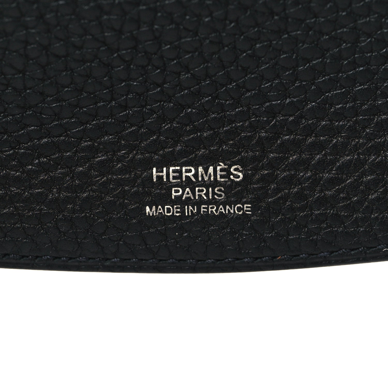 Hermes Taurillon Clemence Chevre Mysore Saut 25 Black 5 of 9