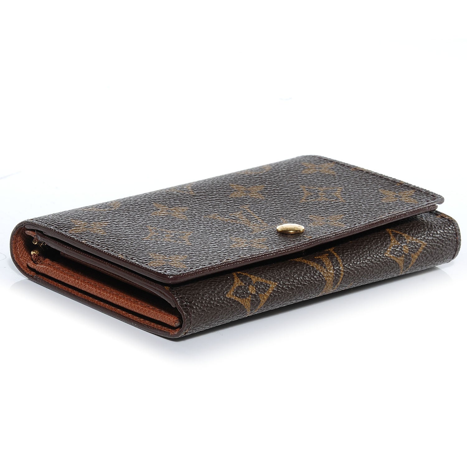 Louis Vuitton Monogram Porte-Monnaie Tresor Wallet 4 of 8