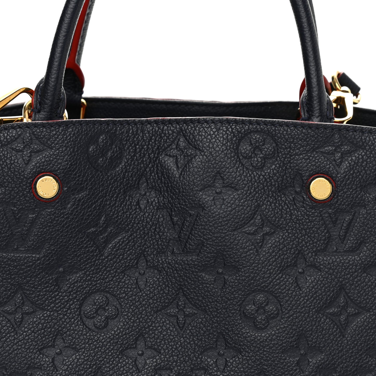 Empreinte Montaigne MM Marine Rouge