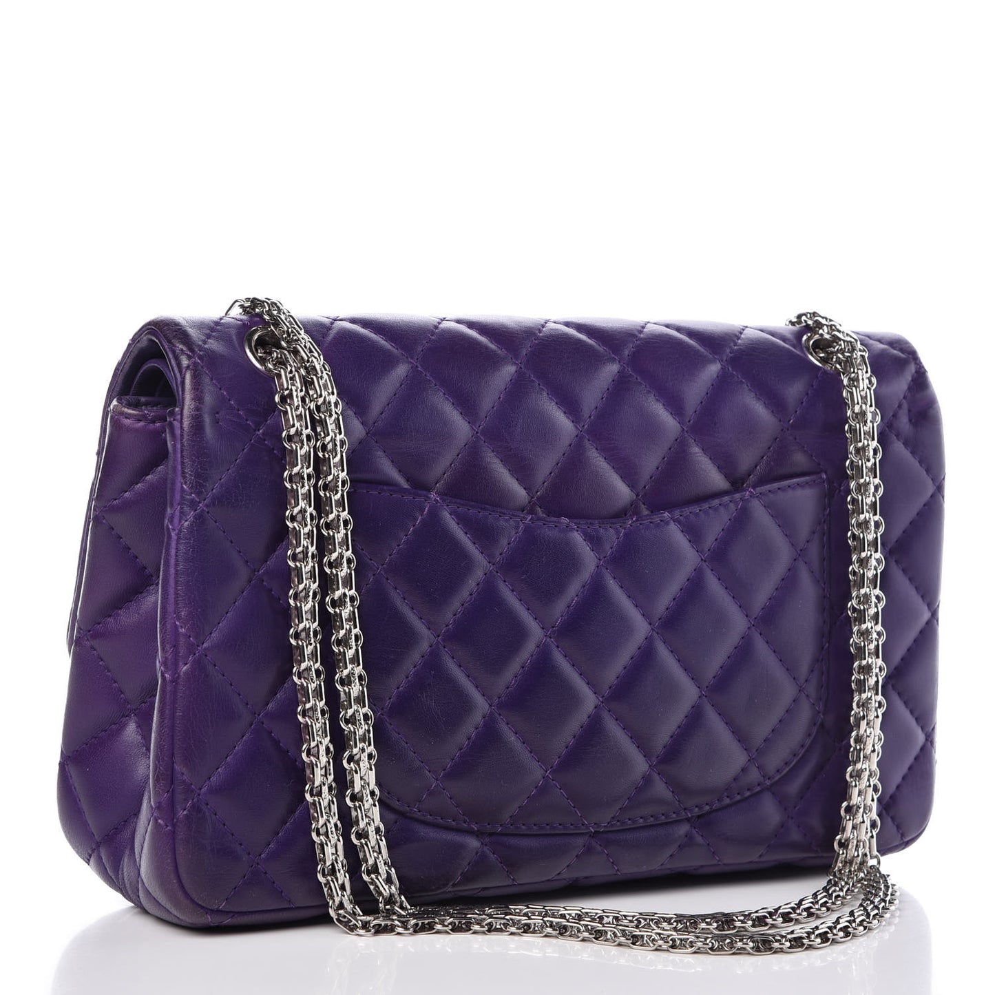 Lambskin Quilted 2.55 Reissue 226 Flap Purple