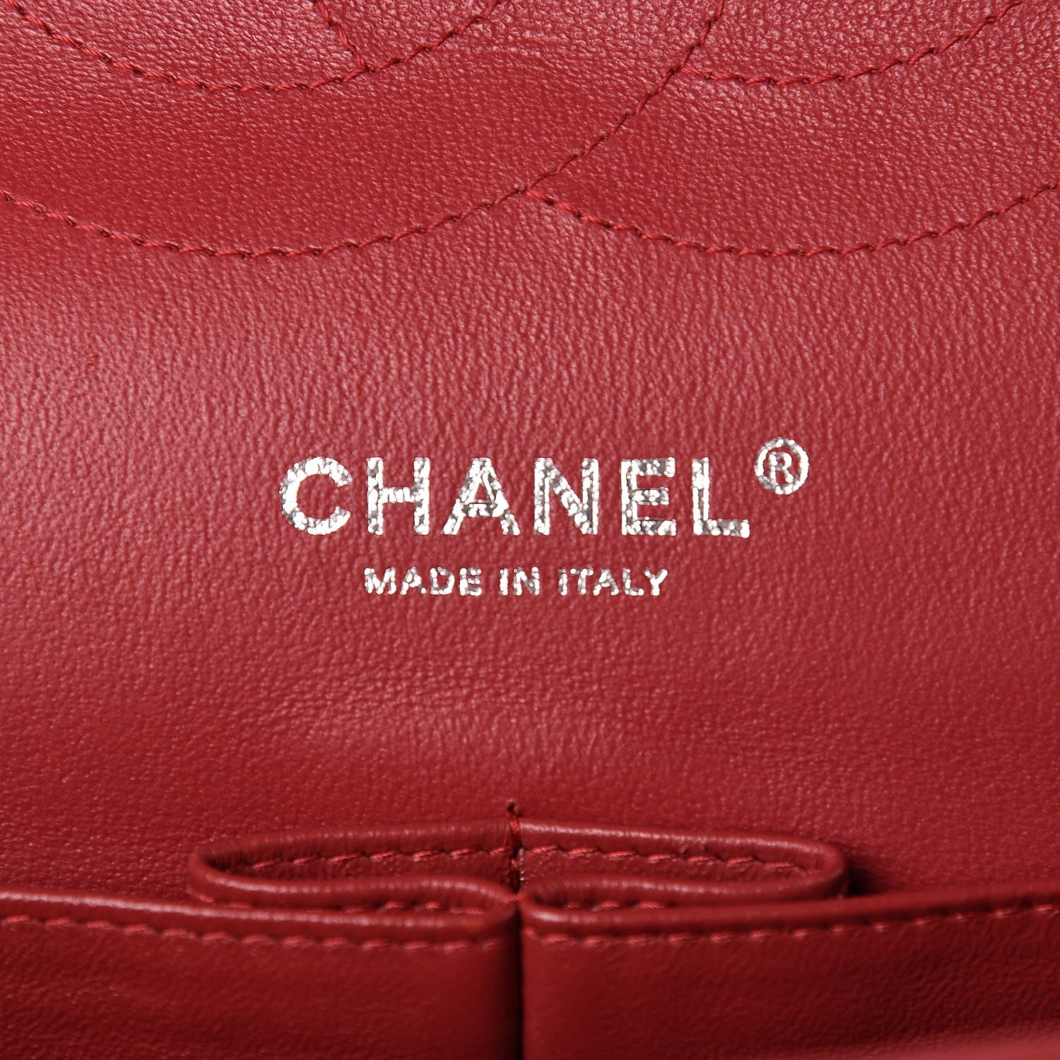 Chanel Caviar Quilted Jumbo Double Flap Red 6 of 18