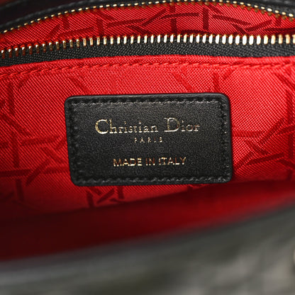 Christian Dior Lambskin Cannage Small My ABCDior Lady Dior Black 6 of 8