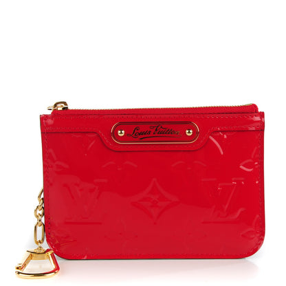 Louis Vuitton Vernis Key Pouch Cherry 1 of 6