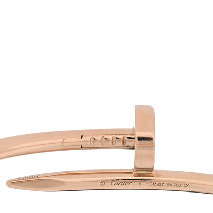 Cartier 18K Pink Gold Juste Un Clou Bracelet 16 3 of 3