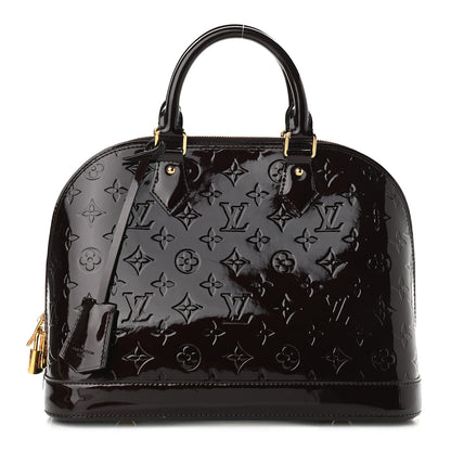 Louis Vuitton Vernis Alma PM Amarante 1 of 8