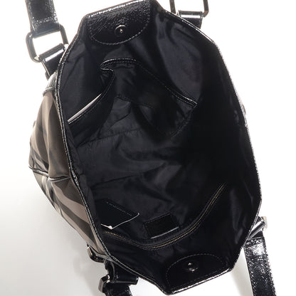 Burberry Nylon Beat Check Small Victoria Tote Black 5 of 8