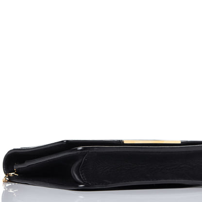 Fendi Vitello Flamingo Tube Wallet on Chain Black 8 of 11