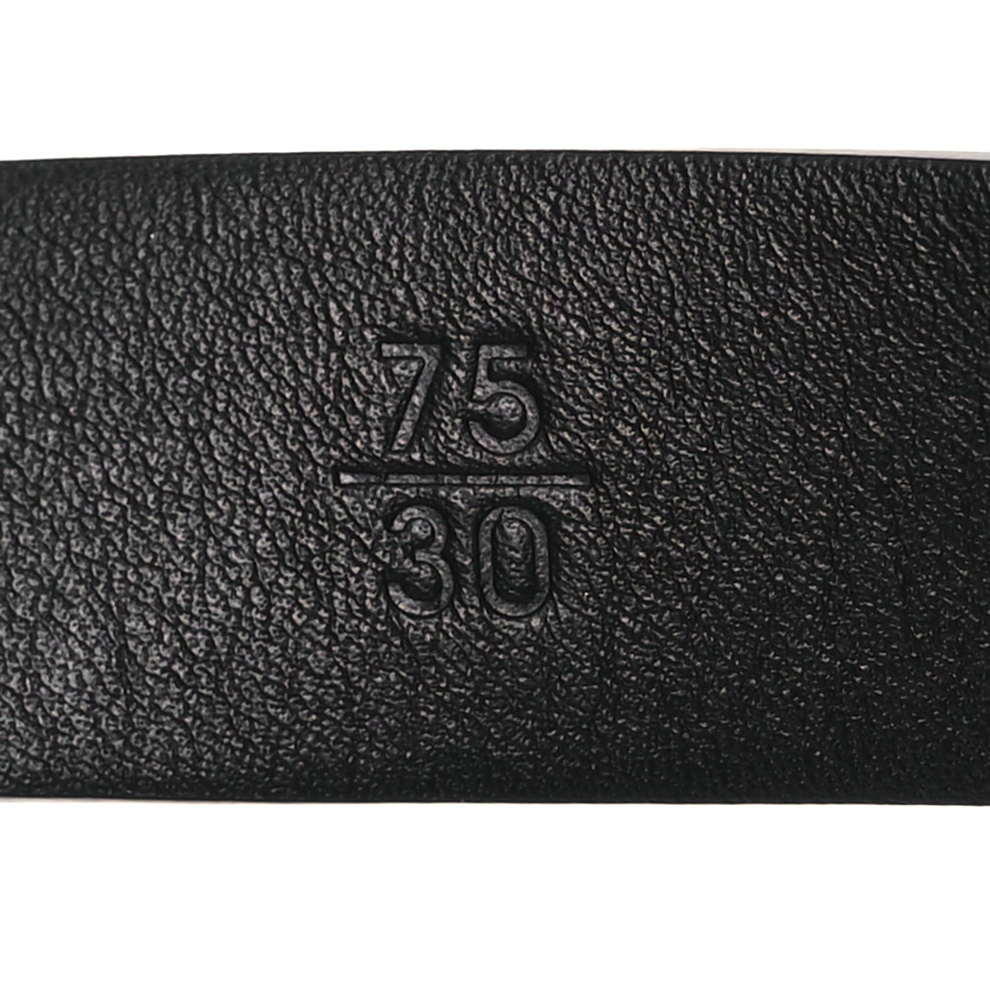 Calfskin Quilted CC Belt 75 30 Black White