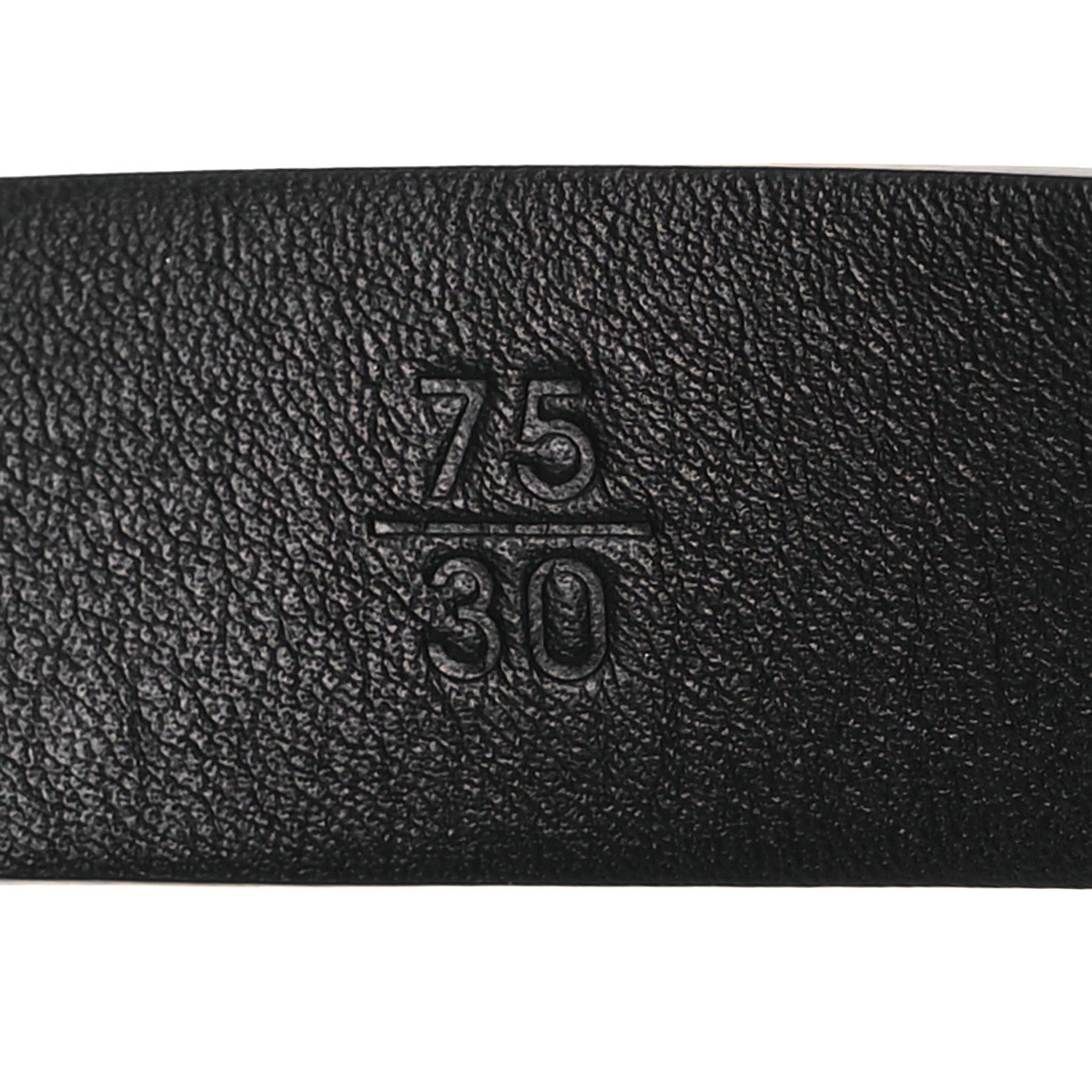 Chanel Calfskin Quilted CC Belt 75 30 Black White 6 of 11