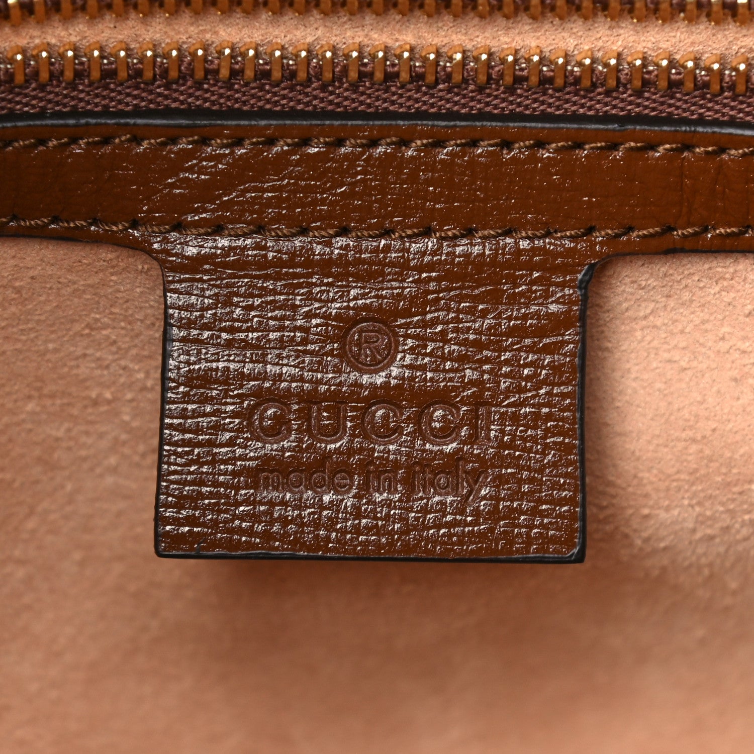 Gucci GG Supreme Monogram Azalea Calfskin Web Small Jackie 1961 Hobo Beige Ebony Brown Sugar 6 of 14