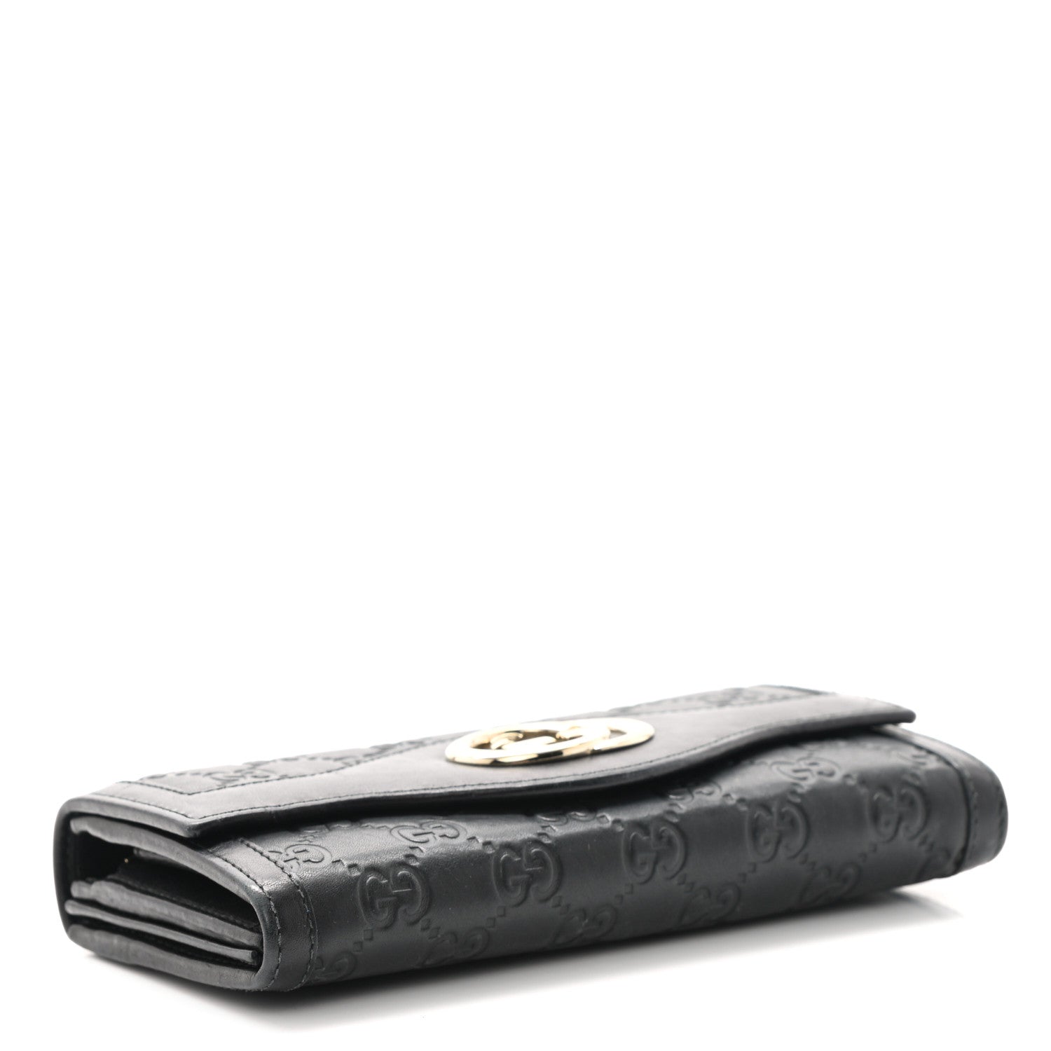 Gucci Guccissima Sukey Continental Wallet Continental Wallet Black 4 of 10