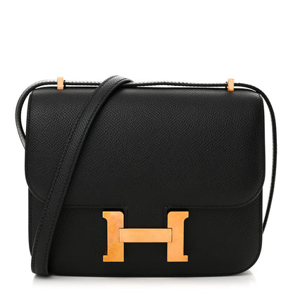 Hermes Epsom Constance 18 Black 1 of 12