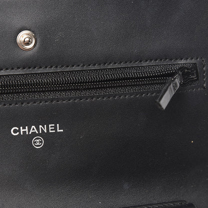 Chanel Caviar Timeless CC Wallet On Chain WOC Black 9 of 11