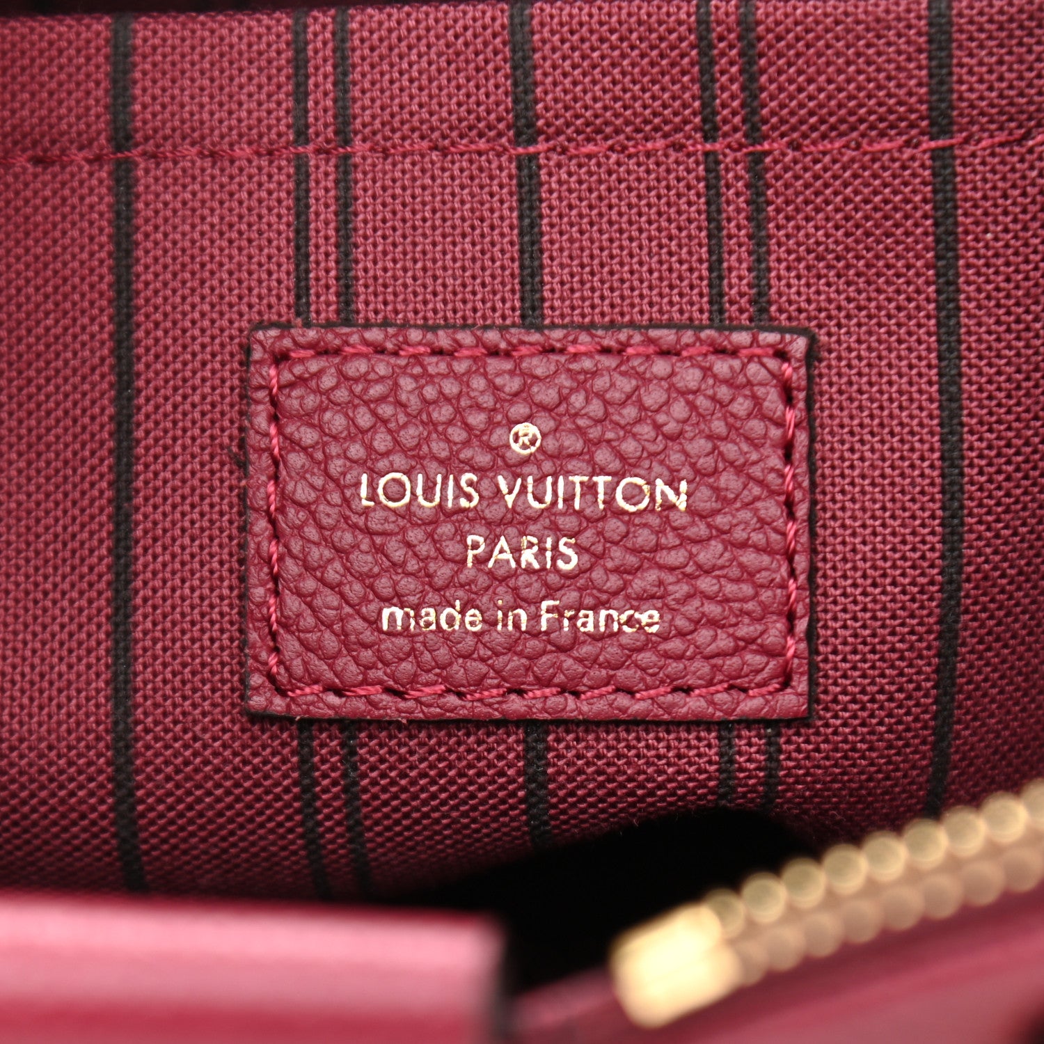 Louis Vuitton Empreinte Mazarine PM Raisin 6 of 10