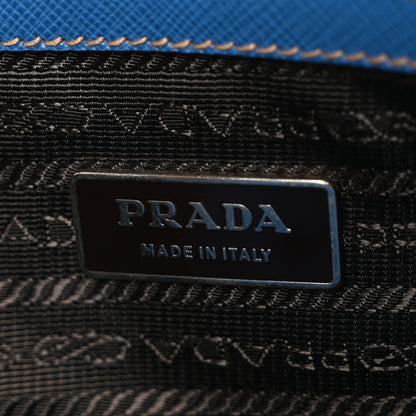 Prada Saffiano Briefcase Cobalto 6 of 10