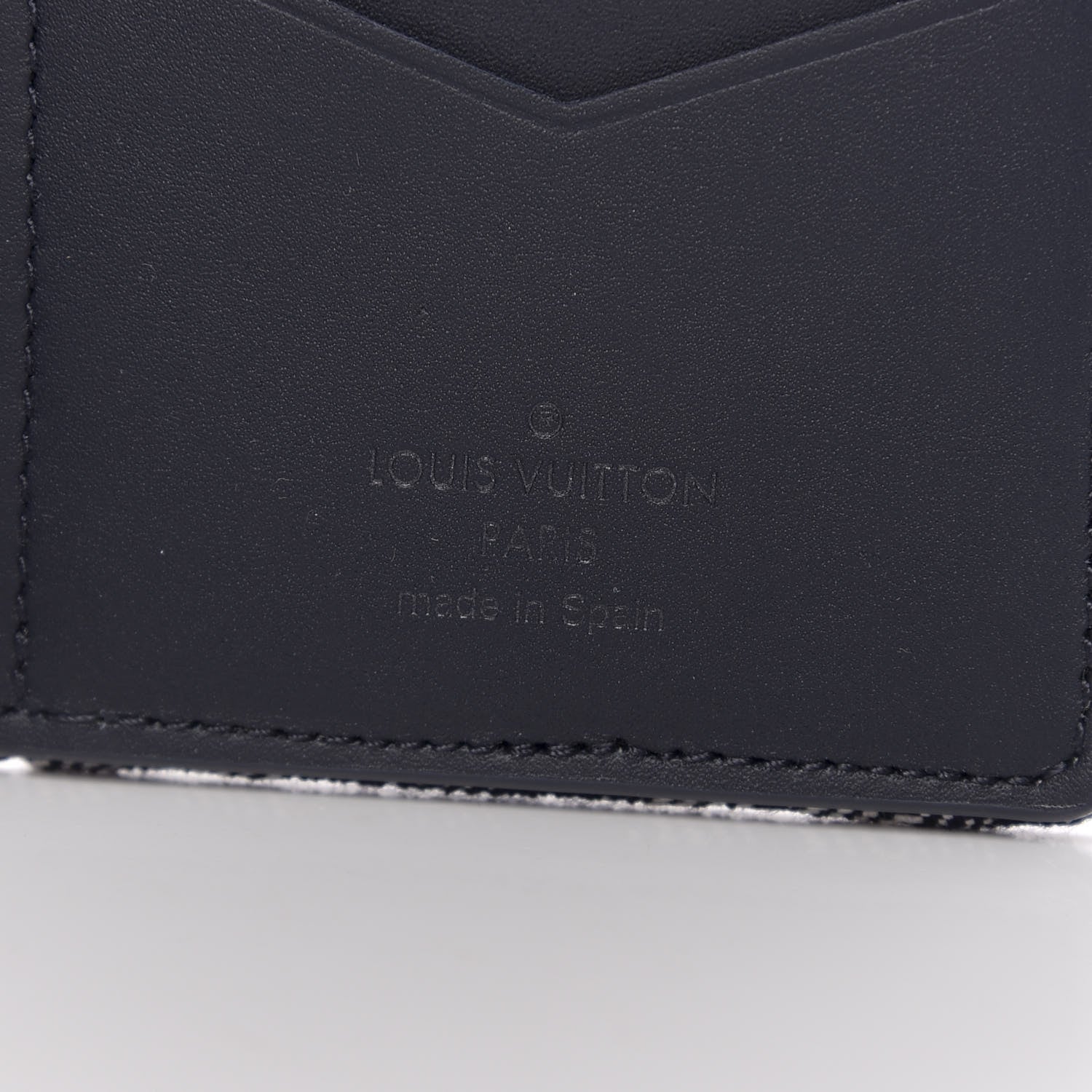 Louis Vuitton Monogram Tapestry Pocket Organizer Bleu 6 of 7