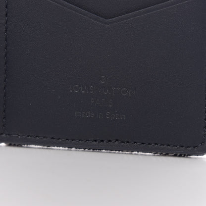 Louis Vuitton Monogram Tapestry Pocket Organizer Bleu 6 of 7