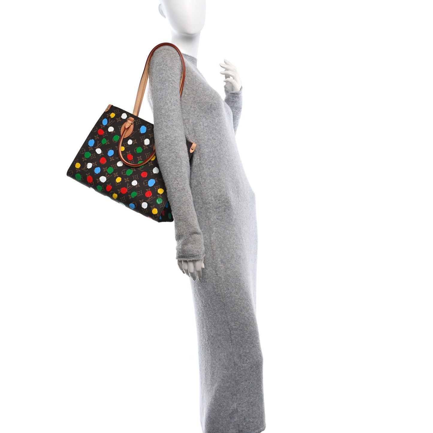 LV X YK Monogram Onthego MM Multicolor