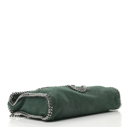 Stella McCartney Shaggy Deer Falabella Fold Over Tote Green 5 of 11