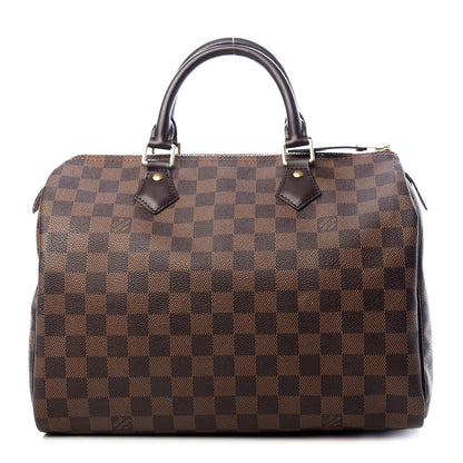 Louis Vuitton Damier Ebene Speedy 30 1 of 8