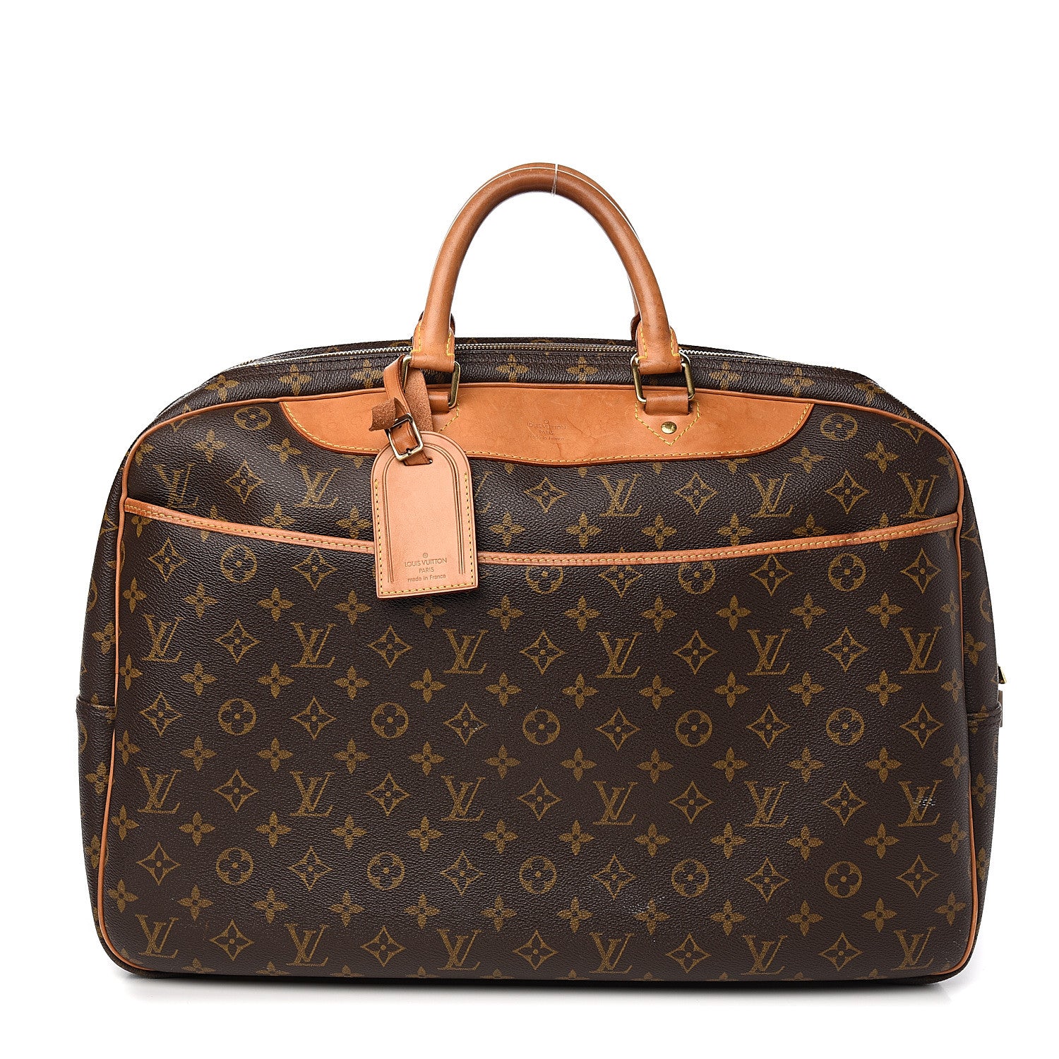 Louis Vuitton Monogram Alize 2 Compartment Luggage Travel Bag 1 of 8