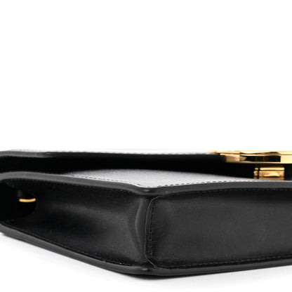 Fendi Vitello Liberty Lucido F is Fendi Medium Envelope Wallet on Chain Black 9 of 10