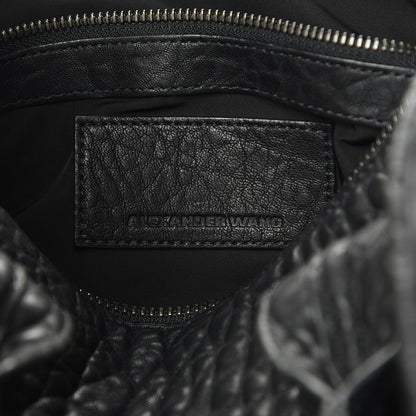 Alexander Wang Pebbled Lambskin Rocco Black Nickel Hardware 6 of 11