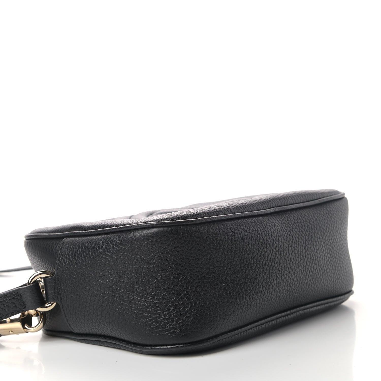 Gucci Pebbled Calfskin Small Soho Disco Bag Black 3 of 4