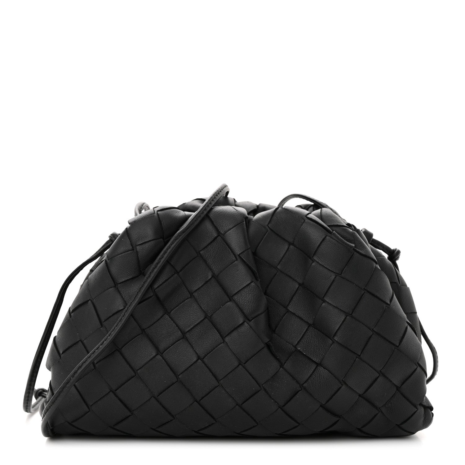Bottega Veneta Nappa Intrecciato The Mini Pouch Black 1 of 10